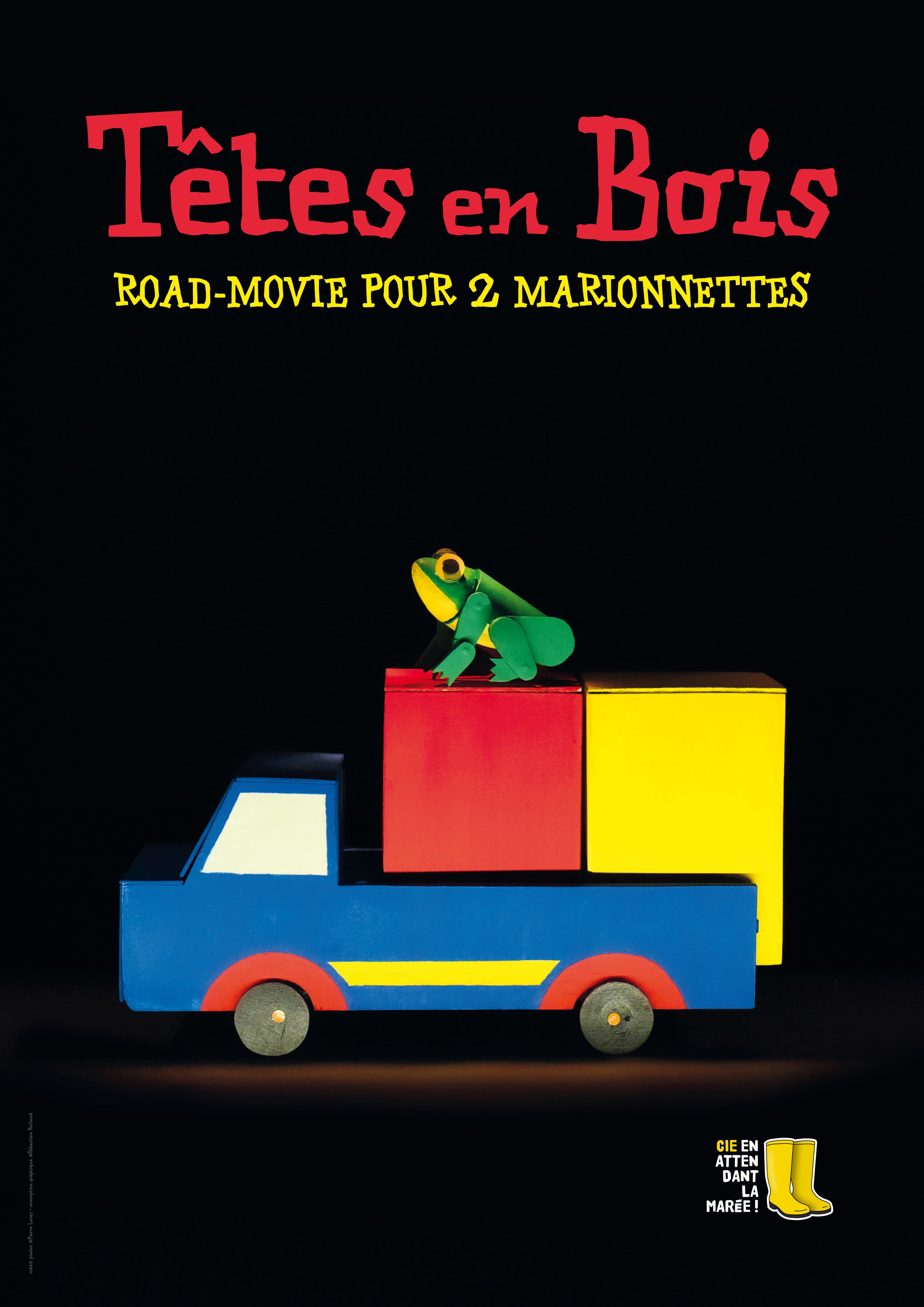 Affiche t&ecirc;te en bois