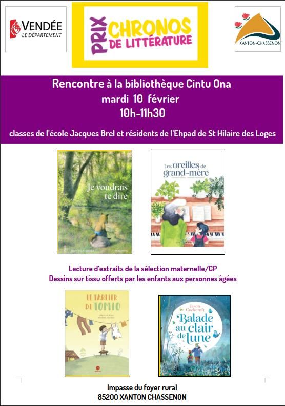 Affiche rencontre Prix Chronos Xanton002