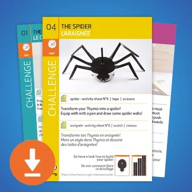 Fiches d'activités pour le robot Thymio