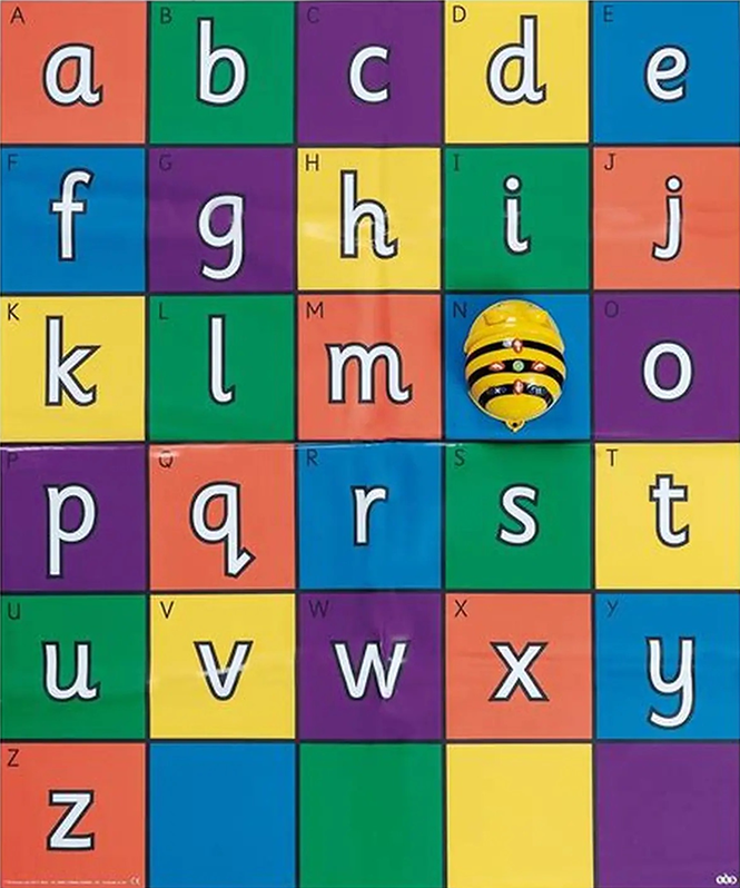 tapis de sol alphabet pour robot blue bot de TTS