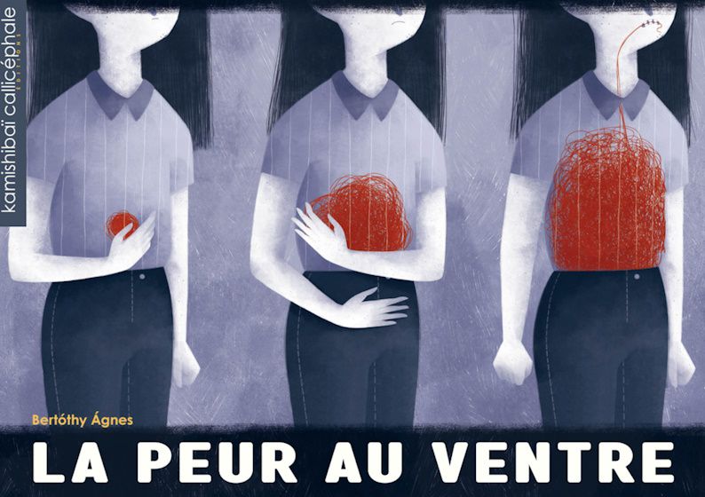 Image de la couverture du kamishibaï La peur au ventre