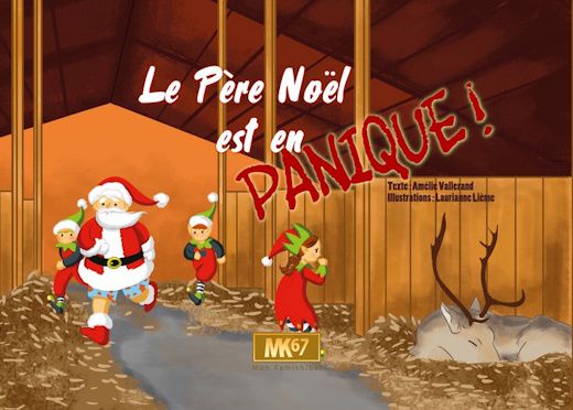 Image de la couverture du kamishibaï Le Père Noël est en panique