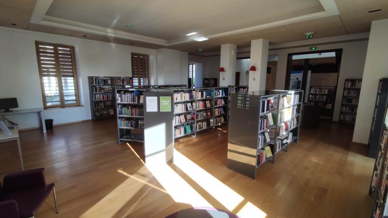 Intérieur de la Vendéthèque