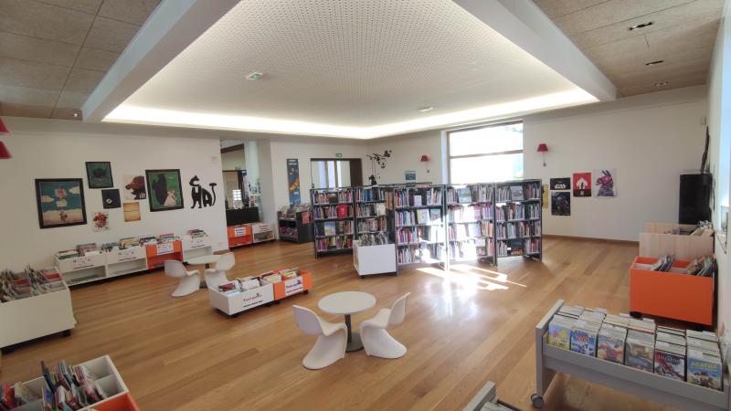 Intérieur de la Vendéthèque