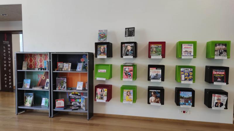 Coin presse de la Vendéthèque